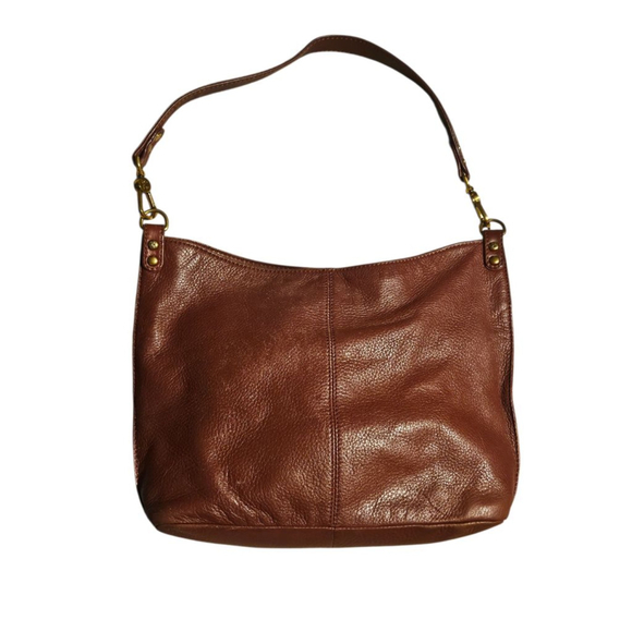 Hobo Brown Leather Shoulder Bag One Size - Picture 15 of 16